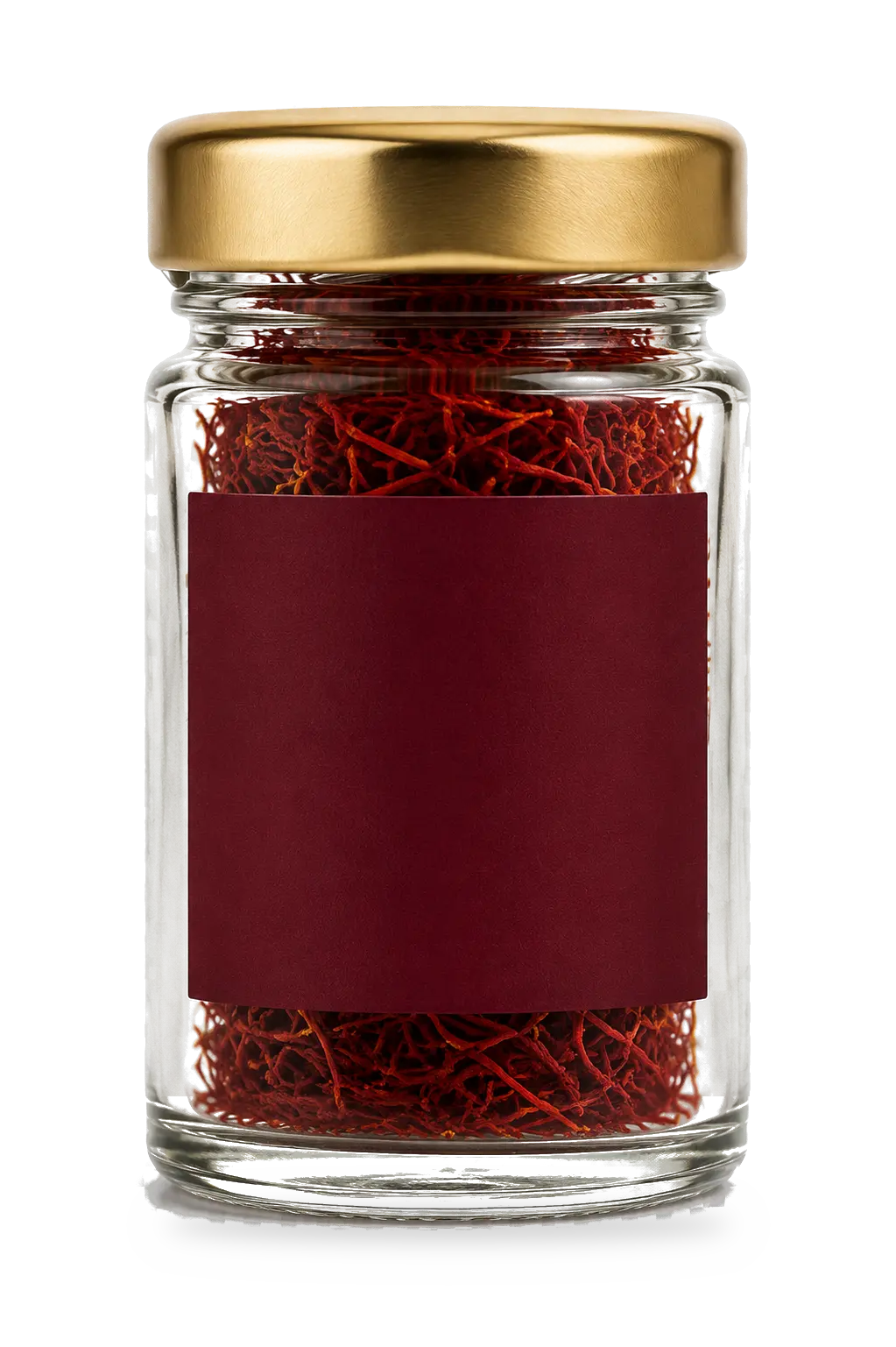 Saffron Gold Glas